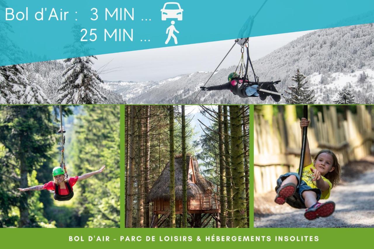 Le "Chalet De Minette" 2 Etoiles Ла-Бресс Екстер'єр фото